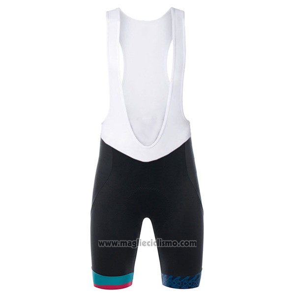 2017 Abbigliamento Ciclismo Giro d'Italia Sardegna Azzurro Manica Corta e Salopette